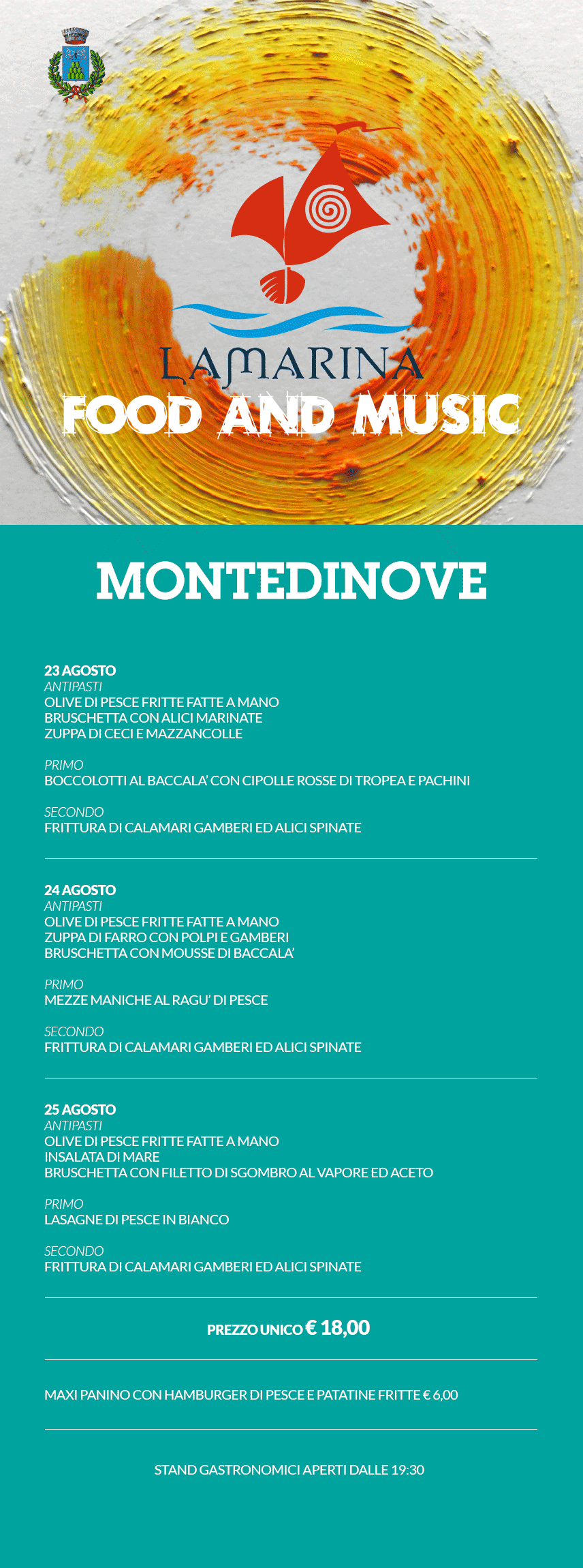 Food and music Montedinove